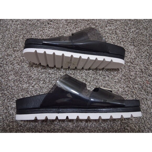 NEW! Women's J Slides Roget Sandal in Smoke (Black), Size 6.5 - Picture 5 of 9